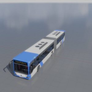 Stadtbus blau