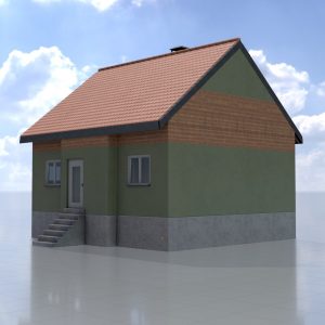 Modernes Einfamilienhaus Version-6 L
