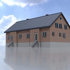 Modern multi-family house version-4