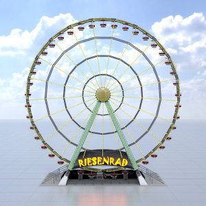 Riesenrad Version-1 mit Animation