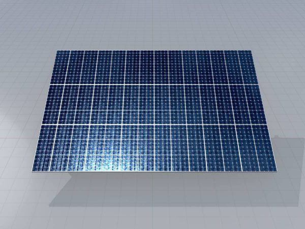 Solarmodul Version-1 Breite 15 m Neigungswinkel 20 Grad