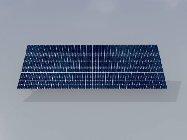 Solarmodul Version-1 Breite 23.5 m Neigungswinkel 20 Grad