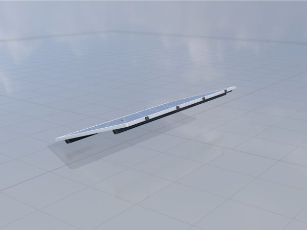 Solarmodul Version-3 2x4 m Neigungswinkel 20 Grad ohne Standfuss – Bild 2