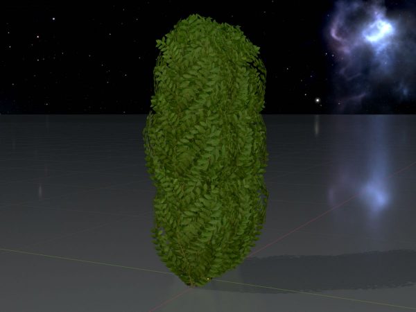 Cherry laurel hedge version-3 1 m - Image 4