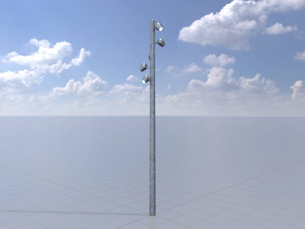 Mastleuchten LED verzinkt 9 m – Bild 4