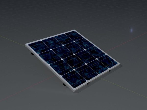 Solar module version-3 2x2 m tilt angle 20 degrees without stand - Image 4