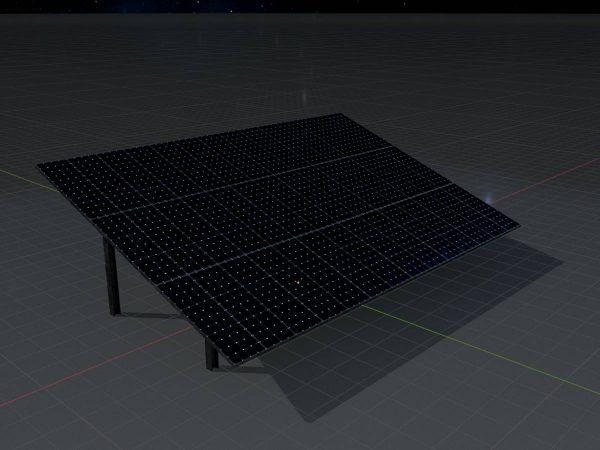 Solarmodul Version-1 Breite 15 m Neigungswinkel 20 Grad – Bild 4