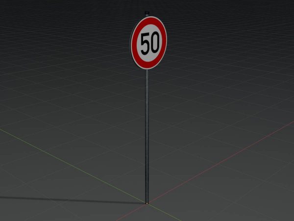 Verkehrszeichen 274-50 Höchstgeschwindigkeit 50 km/h Größe 3 – Bild 4
