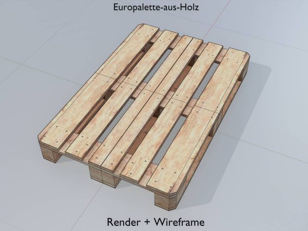 Europalette aus Holz – Bild 5