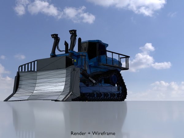 Bulldozer blue - Image 5