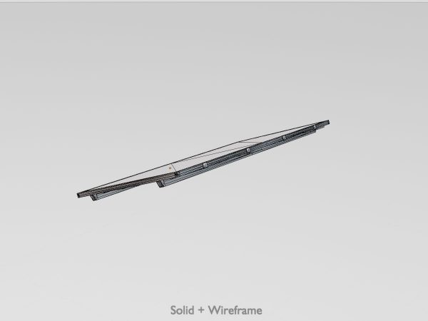 Solarmodul Version-3 2x4 m Neigungswinkel 20 Grad ohne Standfuss – Bild 7