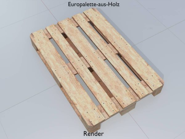 Europalette aus Holz – Bild 9