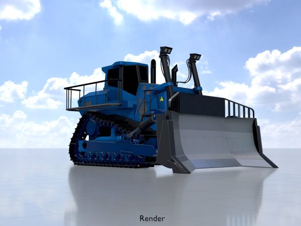 Bulldozer blue - Image 9
