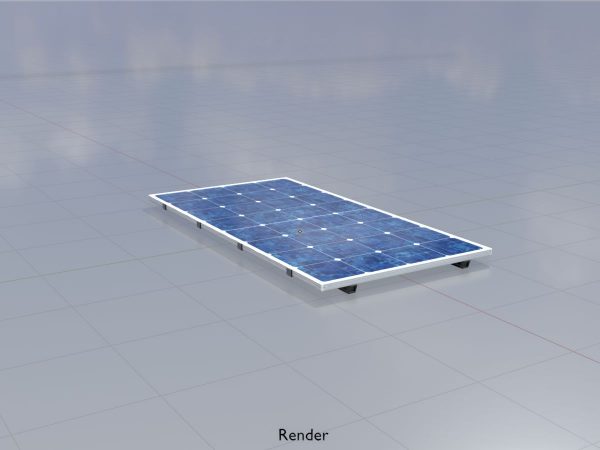 Solarmodul Version-3 2x4 m Neigungswinkel 0 Grad ohne Standfuss – Bild 9