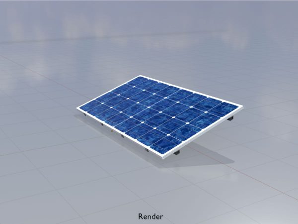 Solarmodul Version-3 2x4 m Neigungswinkel 20 Grad ohne Standfuss – Bild 9