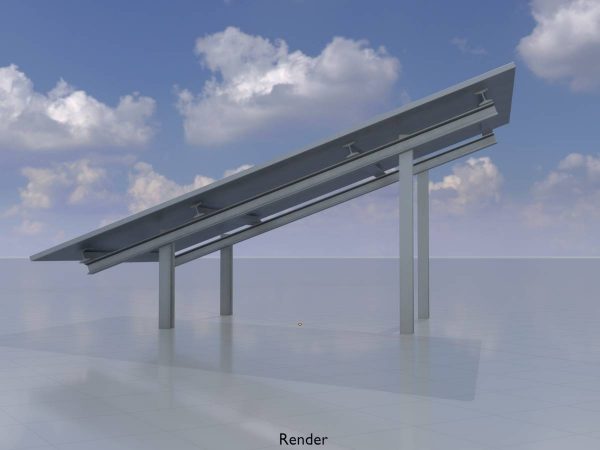 Solarmodul Version-1 Breite 6.5 m Neigungswinkel 20 Grad – Bild 9