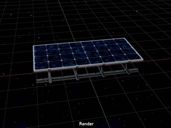 Solarmodul Version-3 2x4 m Neigungswinkel 0 Grad mit Standfuss – Bild 10