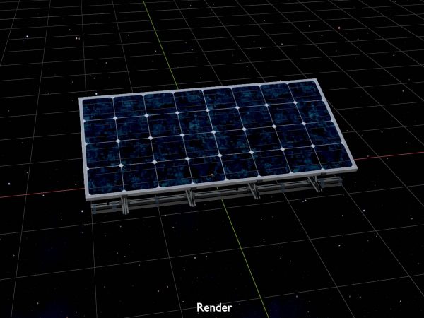 Solar module version-3 2x4 m tilt angle 20 degrees with stand - Image 10