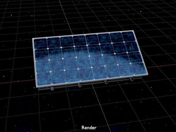 Solar module version-3 2x4 m tilt angle 30 degrees with stand - Image 10
