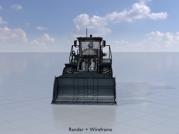 Radlader graublau – Bild 5