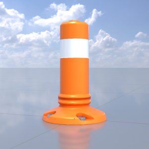 Flexible traffic bollard 300 mm