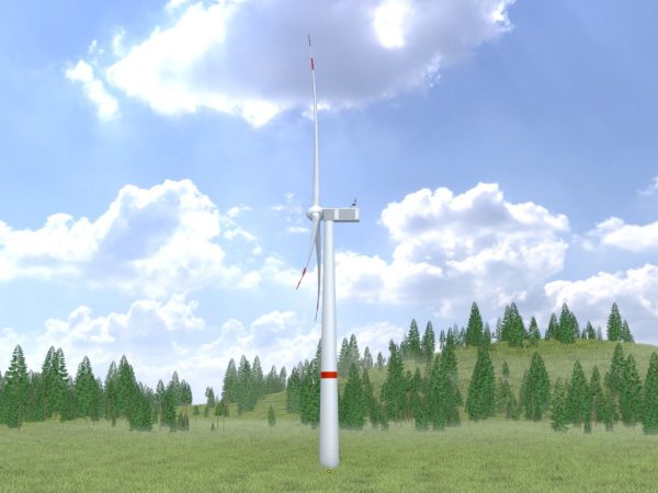 Windkraftanlage V1 H-115 Rotor-Durchmesser 172 m