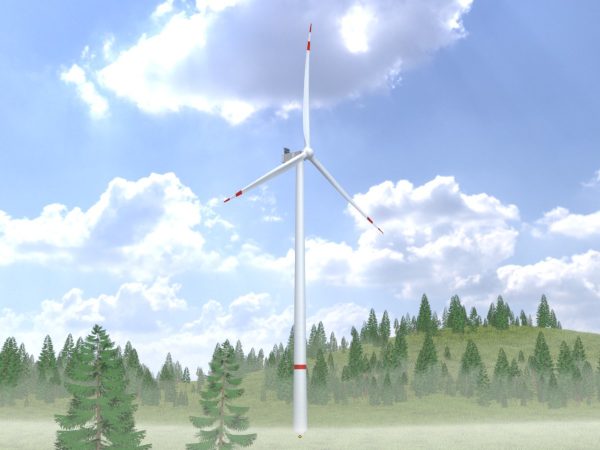 Windkraftanlage V1 H-175 Rotor-Durchmesser 172 m
