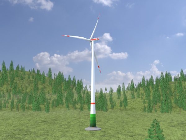 Windkraftanlage mit Fundament E1 H-160 Rotor-Durchmesser 138 m – Bild 2