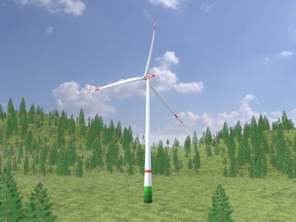 Windkraftanlage E1 H-163 Rotor-Durchmesser 172 m mit Animation – Bild 2