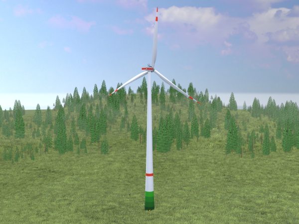 Windkraftanlage E1 H-160 Rotor-Durchmesser 138 m mit Animation – Bild 3
