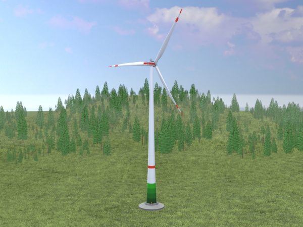 Windkraftanlage mit Fundament E1 H-160 Rotor-Durchmesser 138 m – Bild 3