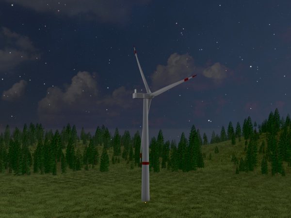 Windkraftanlage V1 H-115 Rotor-Durchmesser 172 m mit Animation – Bild 4
