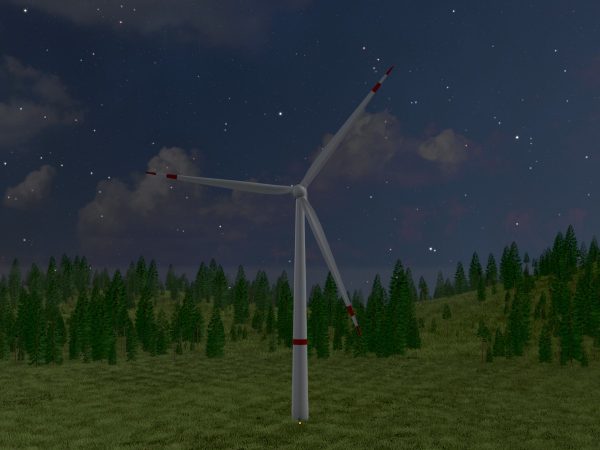 Windkraftanlage V1 H-120 Rotor-Durchmesser 160 m mit Animation – Bild 4