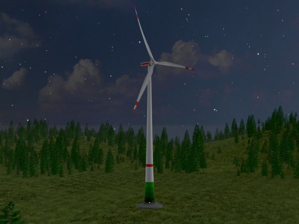 Windkraftanlage mit Fundament E1 H-160 Rotor-Durchmesser 138 m – Bild 4