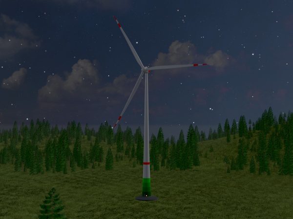 Wind turbine with foundation E82 H-162 rotor diameter 162 m - Image 4