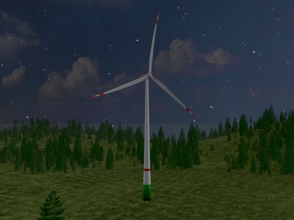 Windkraftanlage E1 H-163 Rotor-Durchmesser 172 m mit Animation – Bild 4