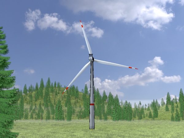 Windkraftanlage V1 H-120 Rotor-Durchmesser 160 m mit Animation – Bild 5