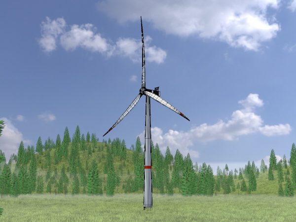 Windkraftanlage V1 H-120 Rotor-Durchmesser 160 m – Bild 5