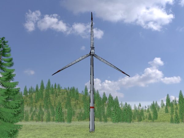 Windkraftanlage V1 H-138 Rotor-Durchmesser 162 m – Bild 5