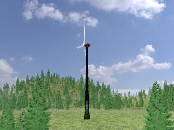 Windkraftanlage E82 H-162 Rotor-Durchmesser 162 m mit Animation – Bild 5