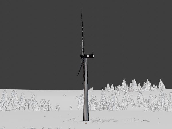 Windkraftanlage V1 H-115 Rotor-Durchmesser 172 m – Bild 6