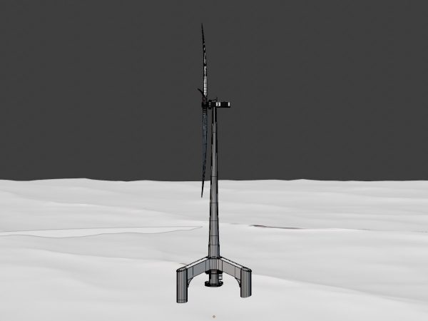Windkraftanlage mit Tripile Offshore Fundament E1 H-132 Rotor-Durchmesser 172 m – Bild 6