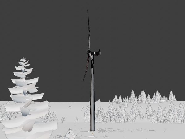 Windkraftanlage V1 H-138 Rotor-Durchmesser 162 m – Bild 6
