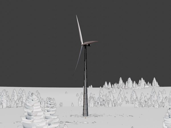 Windkraftanlage E1 H-163 Rotor-Durchmesser 172 m mit Animation – Bild 6