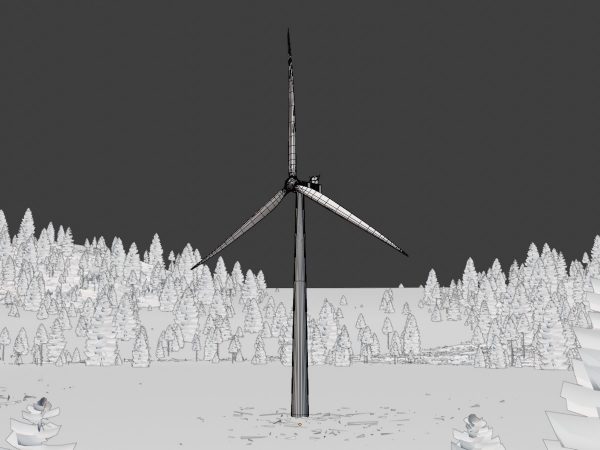 Windkraftanlage V1 H-120 Rotor-Durchmesser 160 m – Bild 7