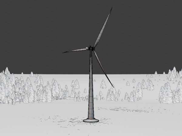 Windkraftanlage mit Fundament E1 H-132 Rotor-Durchmesser 172 m – Bild 8