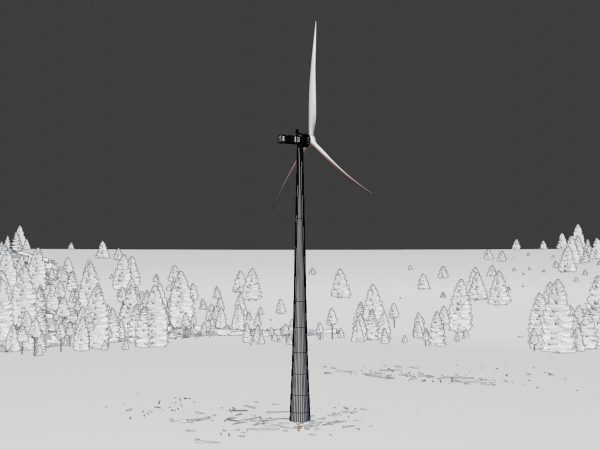 Windkraftanlage E1 H-160 Rotor-Durchmesser 138 m mit Animation – Bild 8