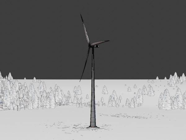 Windkraftanlage mit Fundament E1 H-163 Rotor-Durchmesser 172 m – Bild 8