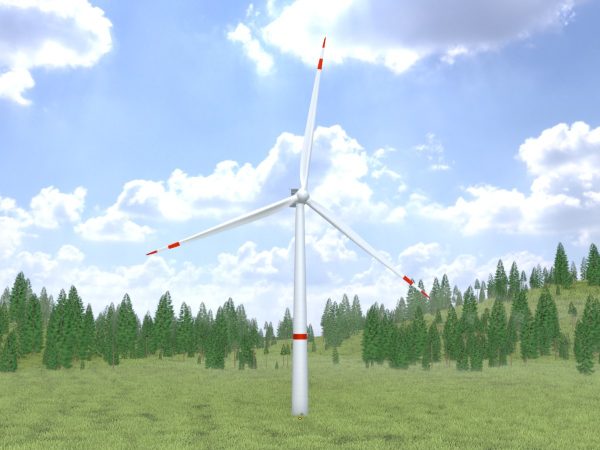 Windkraftanlage V1 H-115 Rotor-Durchmesser 172 m mit Animation – Bild 9