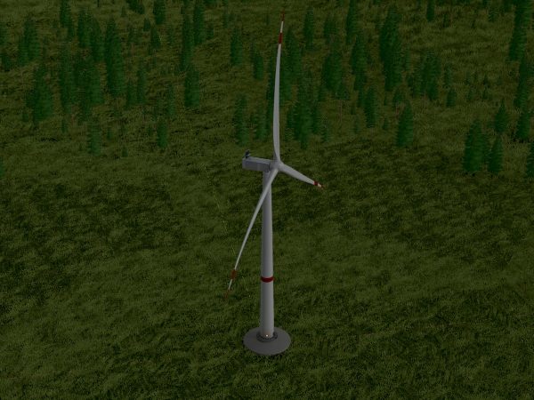 Windkraftanlage mit Fundament V1 H-115 Rotor-Durchmesser 172 m – Bild 10